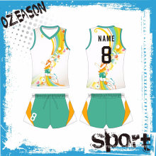 Wholesale Cheap OEM Custom Sublimation Printed Womens Mens Volleyball Jerseys